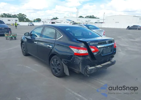 2014 Nissan Sentra Sv from USA, damaged, VIN 3N1AB7AP8EY314384